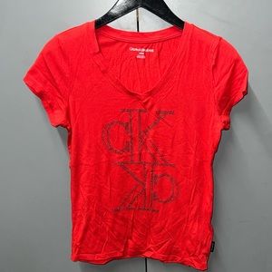 Calvin Klein red T-shirt size small
